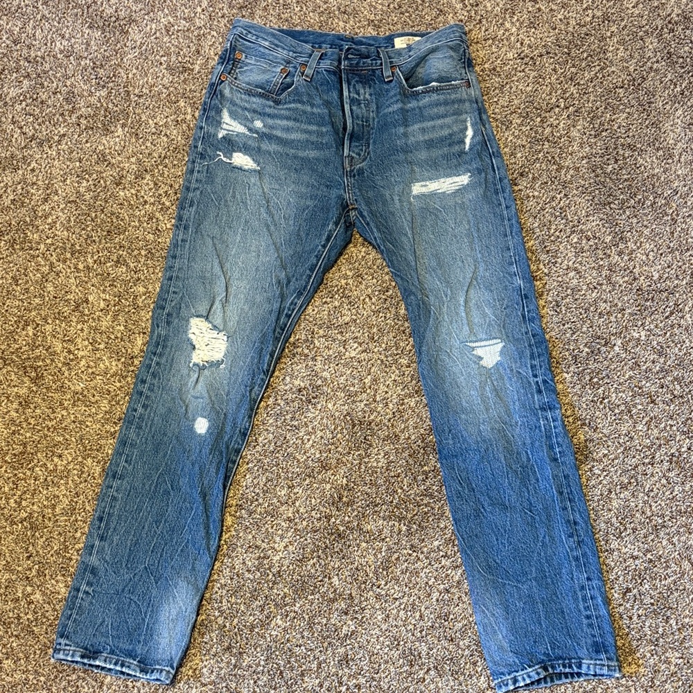 Levi's Women's Straight Leg Blue Jeans